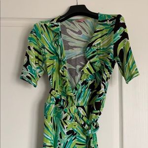 Lilly Pulitzer cotton wrap dress